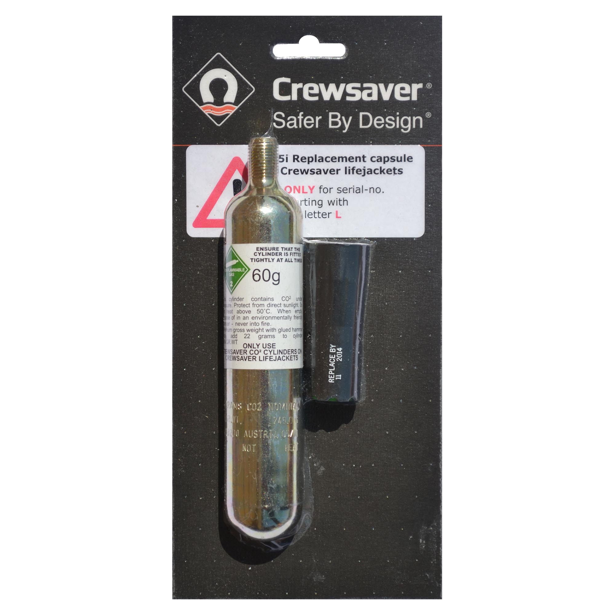 60g Automatic Rearm Pack For Crewsaver 290N lifejackets
