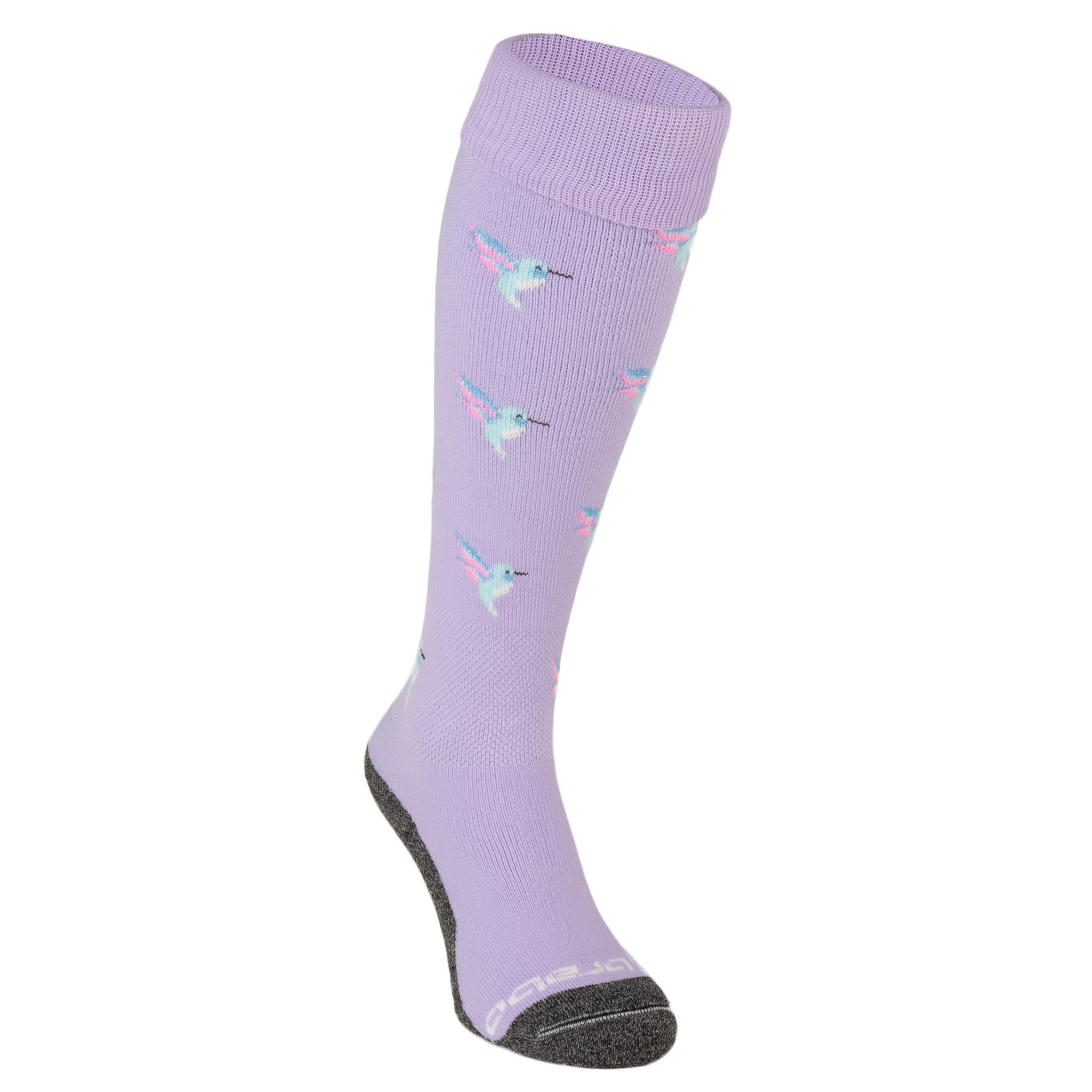 Socks Hummingbird Purple